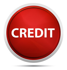 Credit Promo Red Round Button