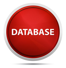 Database Promo Red Round Button