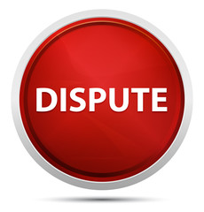 Dispute Promo Red Round Button