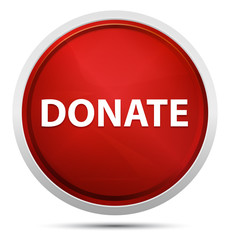 Donate Promo Red Round Button