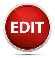 Edit Promo Red Round Button