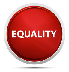 Equality Promo Red Round Button