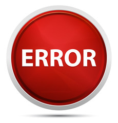 Error Promo Red Round Button