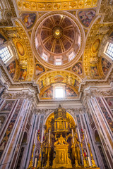 Fototapeta na wymiar Dome Basilica Santa Maria Maggiore Rome Italy