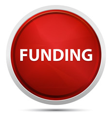 Funding Promo Red Round Button