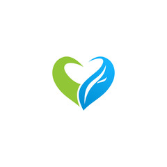 abstract love ecology logo