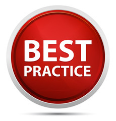 Best Practice Promo Red Round Button