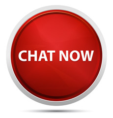 Chat Now Promo Red Round Button