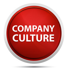 Company Culture Promo Red Round Button