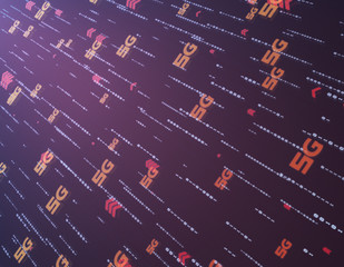 Electronic technology 5G network, network data transmission