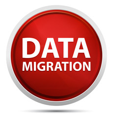 Data Migration Promo Red Round Button