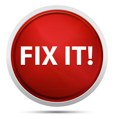 Fix It! Promo Red Round Button