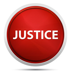 Justice Promo Red Round Button