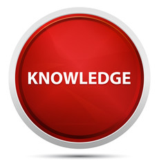 Knowledge Promo Red Round Button
