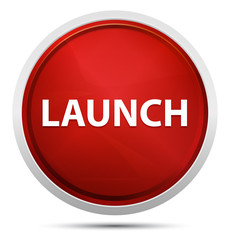 Launch Promo Red Round Button