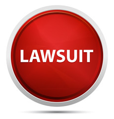 Lawsuit Promo Red Round Button