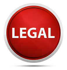 Legal Promo Red Round Button