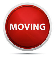 Moving Promo Red Round Button