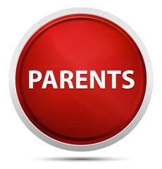 Parents Promo Red Round Button