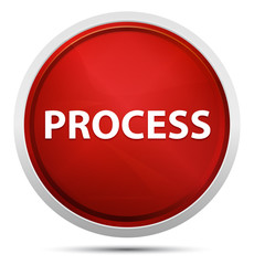 Process Promo Red Round Button