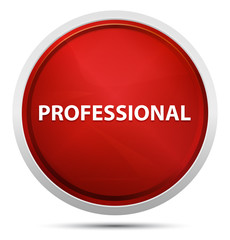 Professional Promo Red Round Button