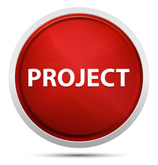 Project Promo Red Round Button