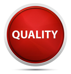 Quality Promo Red Round Button