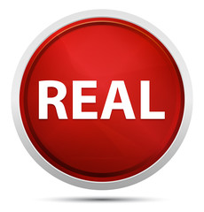Real Promo Red Round Button