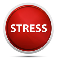 Stress Promo Red Round Button