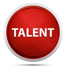 Talent Promo Red Round Button