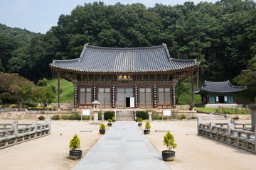 Fototapeta premium Jikjisa Temple is a famous temple in Gimcheon-si, South Korea.