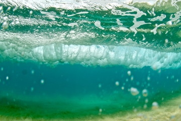 underwater wave