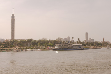 boat restaurant in cairo, egypt