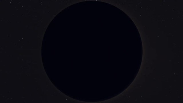 Travel Flying From Moon To Earth New York