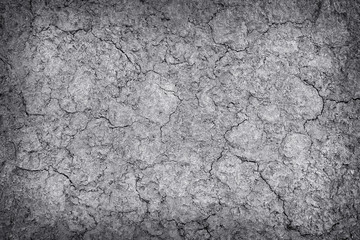 Dark or Gray Soil texture of natural background