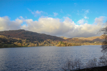 view of mountain in nature at ENGLAND