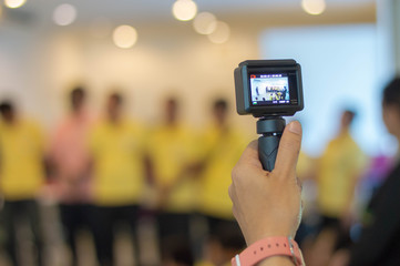 camera in training room