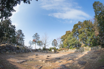 安土城跡　Azuchi Castle ruins