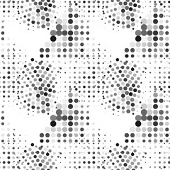 Modern halftone background meaningful dots Abstract futuristic backdrop.