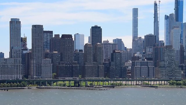 Midle Manhattan View from New Jersey-New York - USA