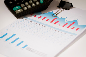Financial stock market infographics, financial information