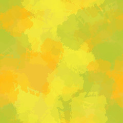 Fototapeta na wymiar Seamless abstract vector watercolor background yellow.