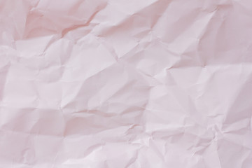 Light pink crumpled paper texture for background.