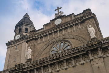 Fototapeta na wymiar cathedral manila