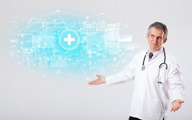 Professional researcher investigate the results