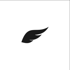 wing logo template design vector