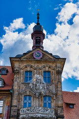 Fototapeta na wymiar Old Town Hall of Bamberg in Bavaria Germany.