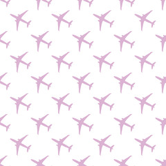 Seamless pattern with planes.