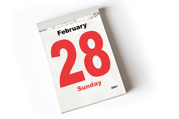 28. February 2021
