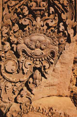 Sculptured at Cambodia ancient temple